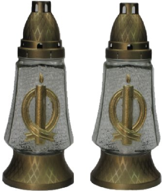 Лампадка скляна 570